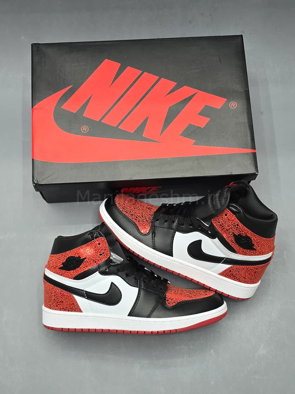 کفش جردن ساقدار قرمز Jordan 1 Ruby