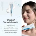 کرم ضد لک و روشن کننده ترانگزامیک اسید دکتر ملاکسین Dr.Melaxin مدل TX-Cream حجم 50 میل — تصویر ۵