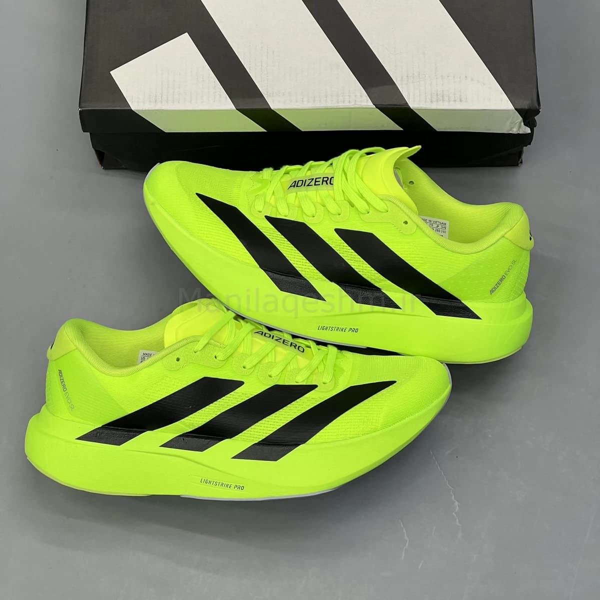 کفش آدیداس آدی زیرو سبز فسفری Adidas Adizero Evo SL — تصویر ۲