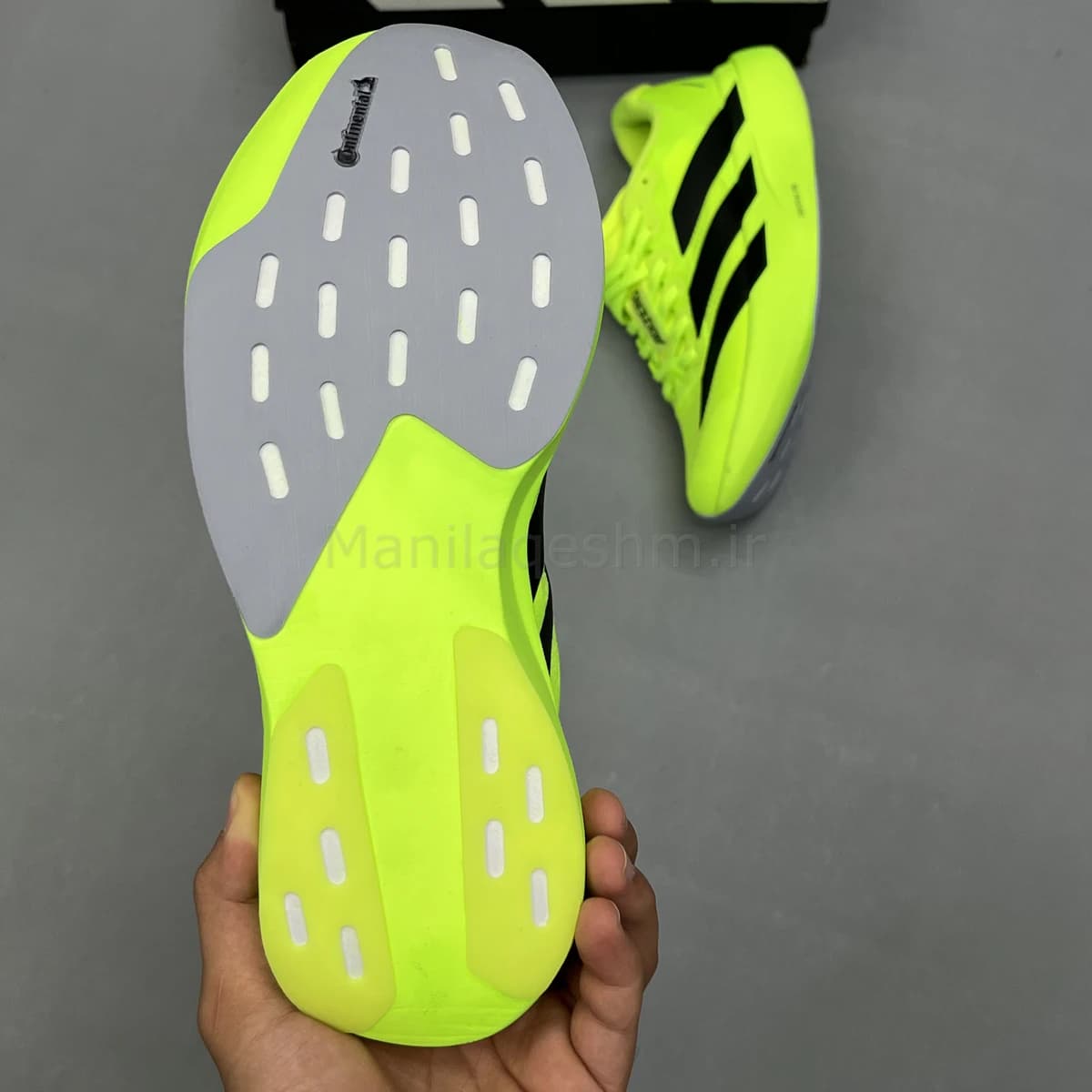 کفش آدیداس آدی زیرو سبز فسفری Adidas Adizero Evo SL — تصویر ۵