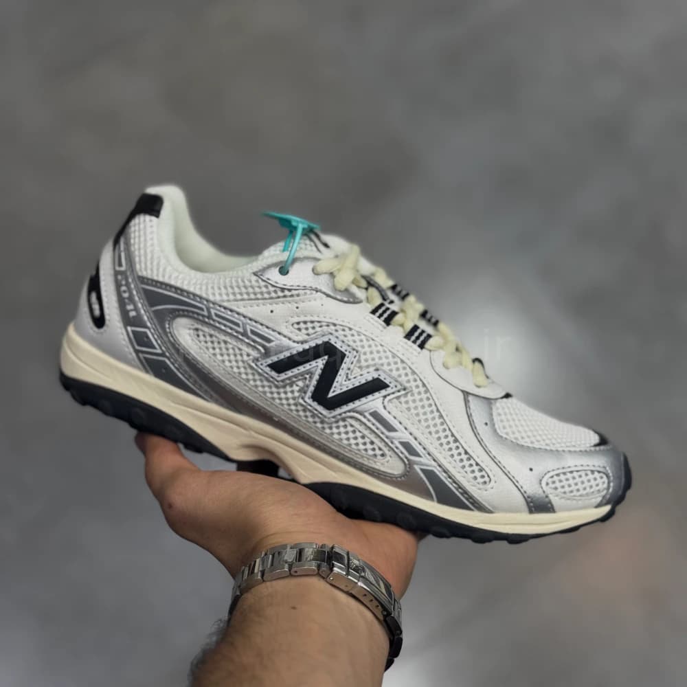 کتونی نیوبالانس 204L نقره ای مشکی New Balance — تصویر ۲