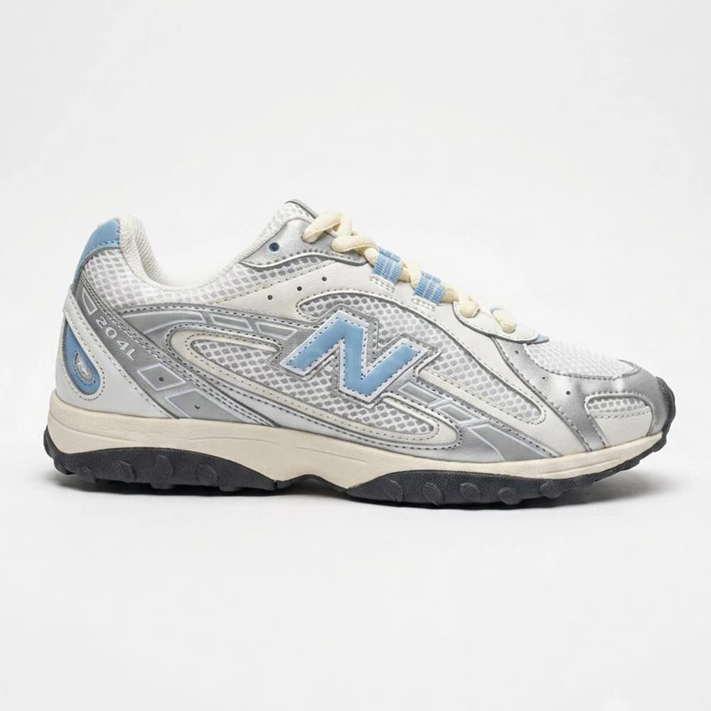 کتونی نیوبالانس 204L نقره ای آبی New Balance