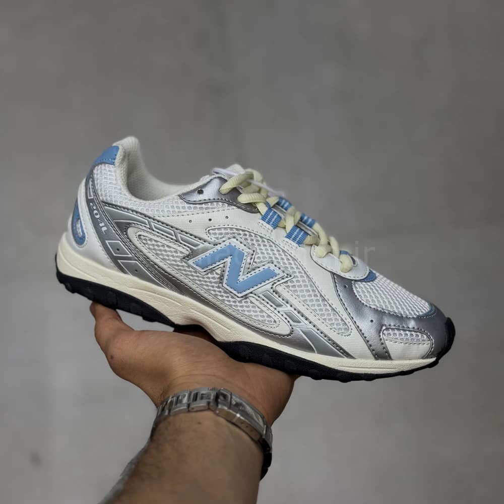 کتونی نیوبالانس 204L نقره ای آبی New Balance — تصویر ۲