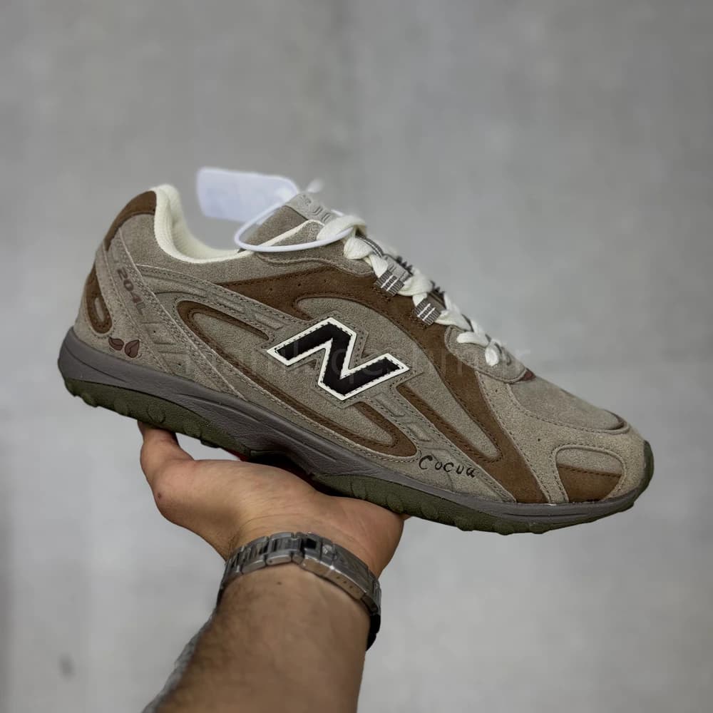 کتونی نیوبالانس 204L قهوه ای New Balance — تصویر ۲