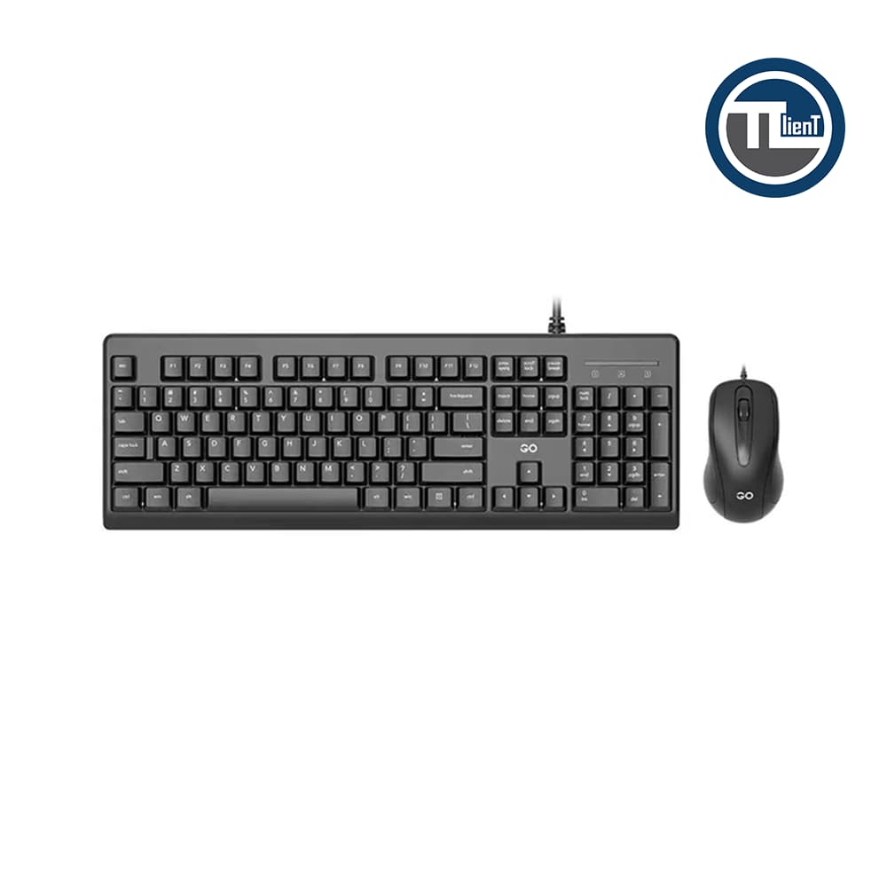 کیبورد و ماوس کمبو بی سیم فنتک مدل WK894 Black