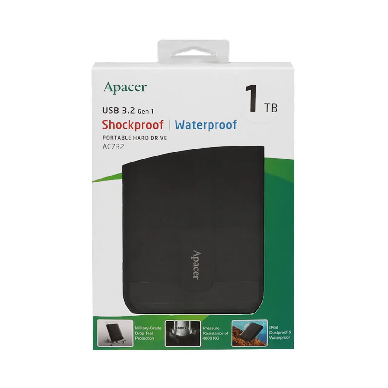 هارد اکسترنال Apacer مدل AC732 ظرفیت 1TB — تصویر ۶