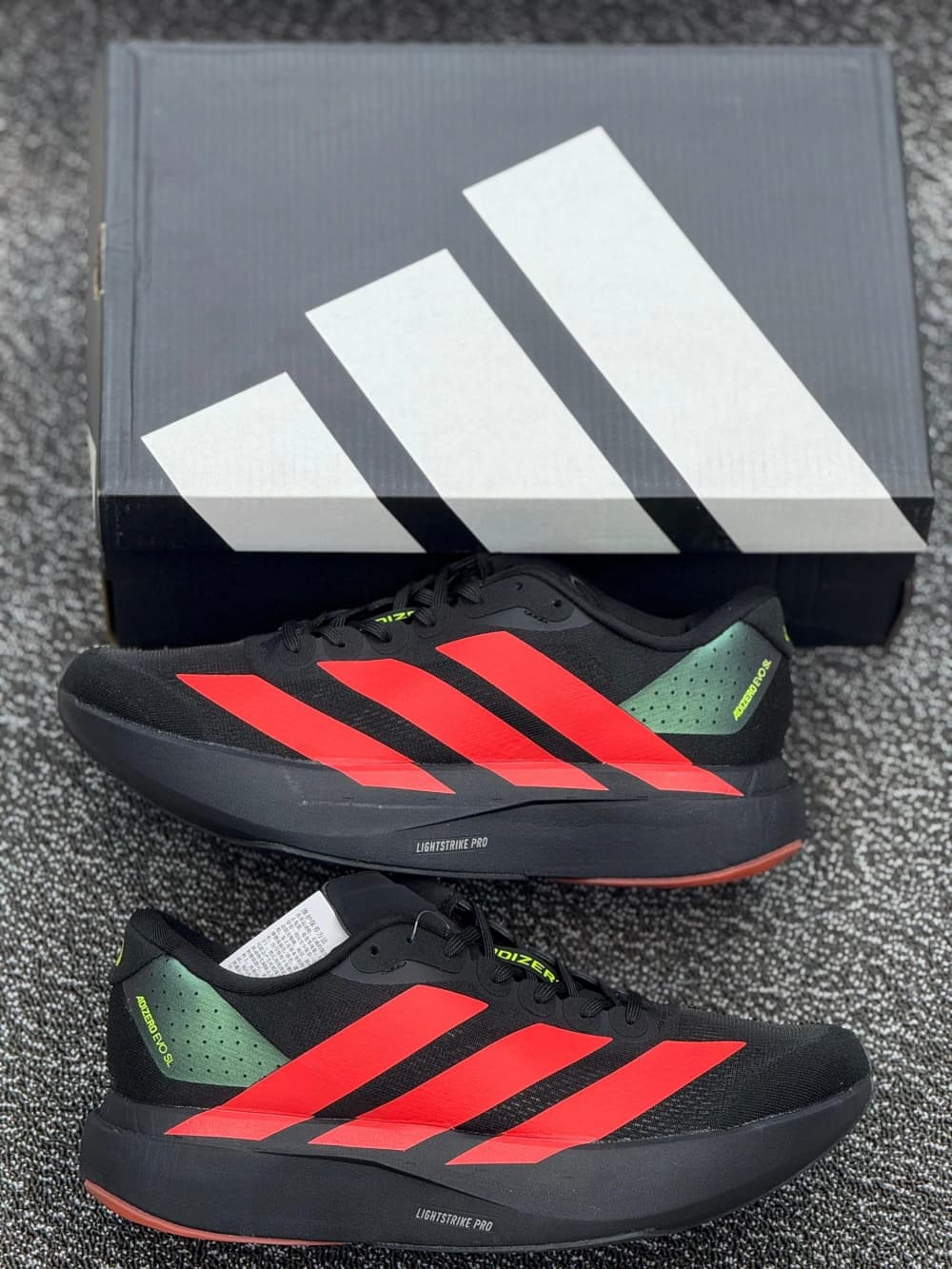 کفش آدیداس آدی زیرو مشکی قرمز Adidas Adizero Evo SL — تصویر ۲