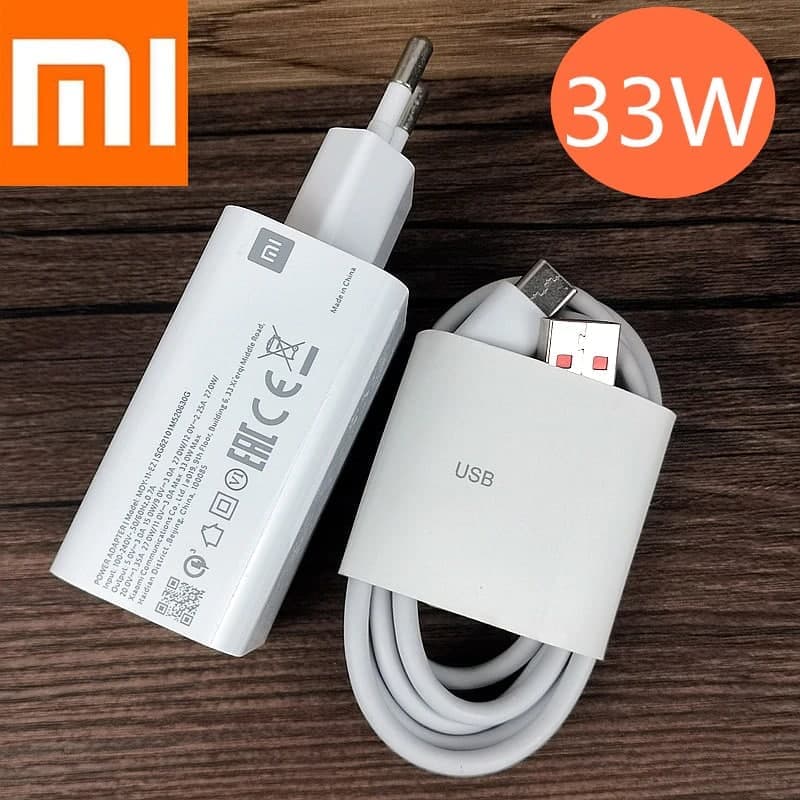شارژر اصلی 33 واتی شیائومی پوکو X3 تضمین نمایش درصد شارژ — تصویر ۵