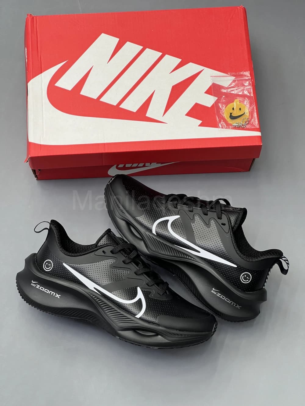 کتونی نایک زوم ایکس لبخند مشکی چرم Nike Zoom X Smiley