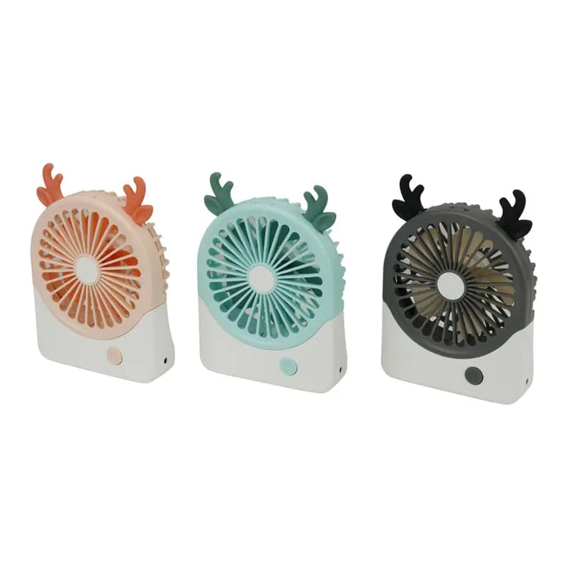 پنکه رومیزی شارژی Aoyi ZB082 طرح گوزن