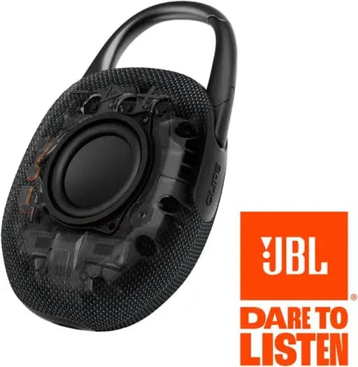 اسپیکر بلوتوثی قابل حمل جی بی ال 7 وات مدل JBL CLIP 5 با گارانتی اصلی — تصویر ۲