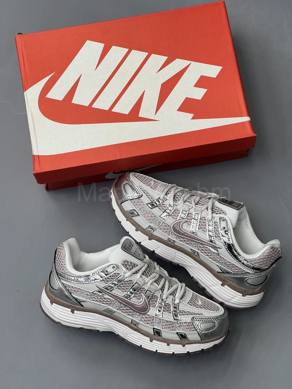 کفش نایک پی 6000 خاکستری Nike P-6000 Silver Grey — تصویر ۲