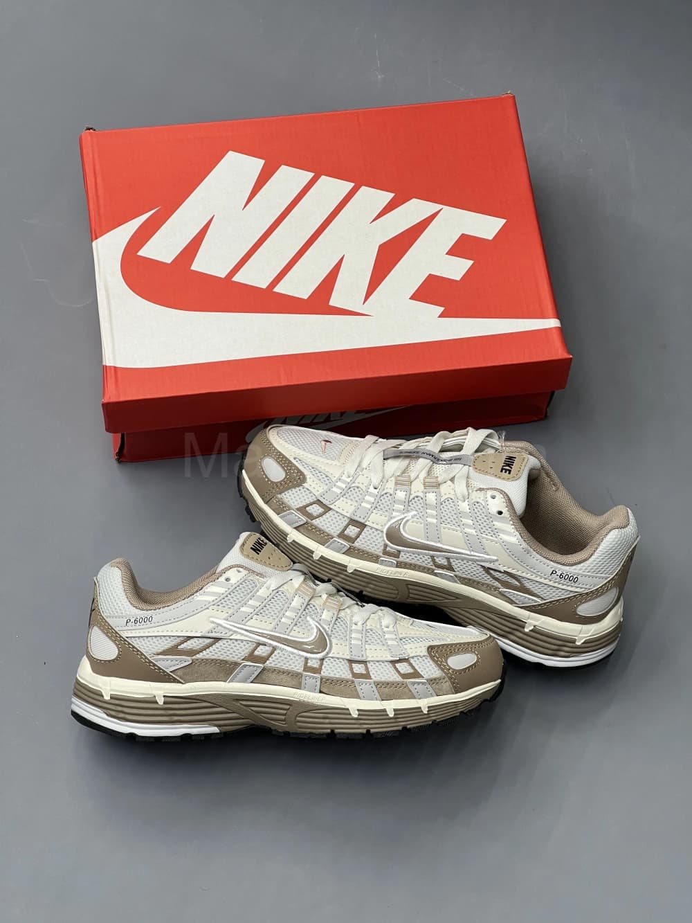 کفش نایک پی 6000 کرم قهوه‌ای Nike P-6000 Hangul Day