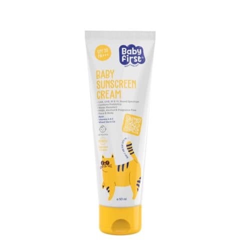 کرم ضد آفتاب کودکان SPF30 بیبی فرست سی گل ۵۰ میلی لیتر — تصویر ۹