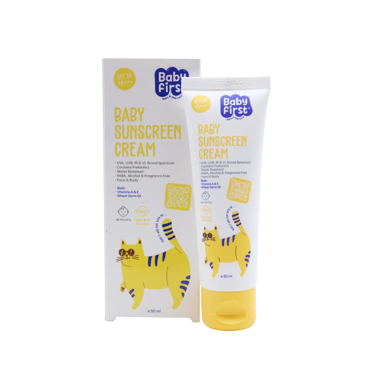 کرم ضد آفتاب کودکان SPF30 بیبی فرست سی گل ۵۰ میلی لیتر