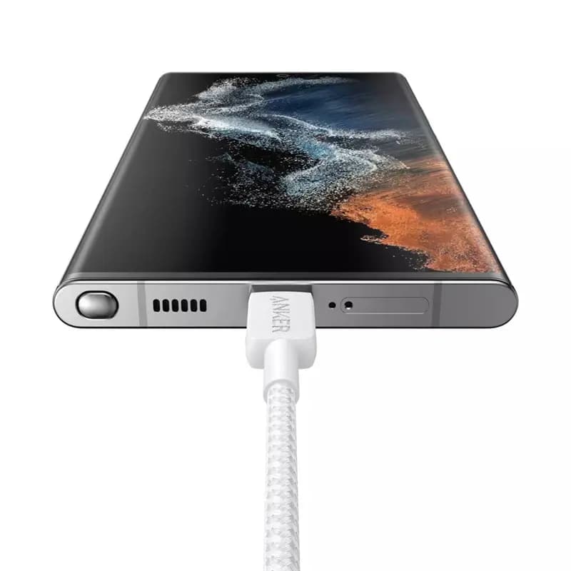 کابل شارژ Anker Type-C مدل A81H5H21 طول 0.9 متر – مقاوم و سریع — تصویر ۴