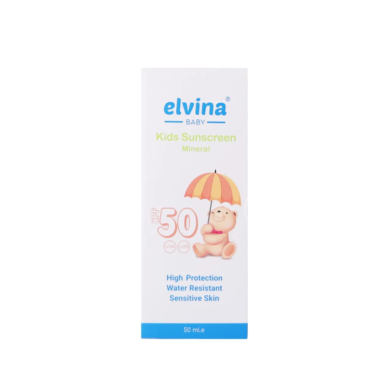 کرم ضد آفتاب کودک مینرال SPF50 الوینا 50 میلی لیتر