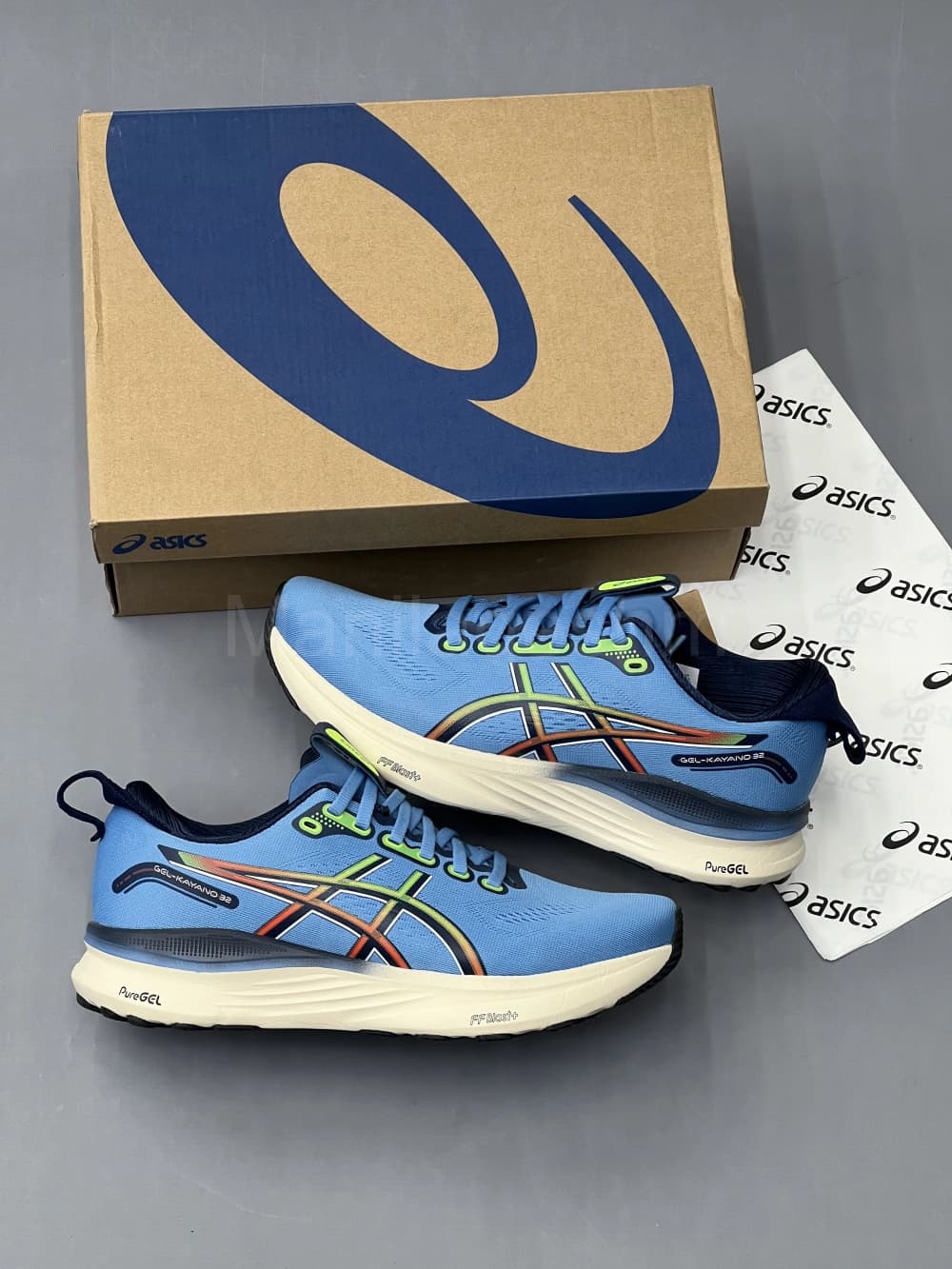 کفش اسیکس کایانو 32 آبی Asics KAYANO 32 Winter Sea
