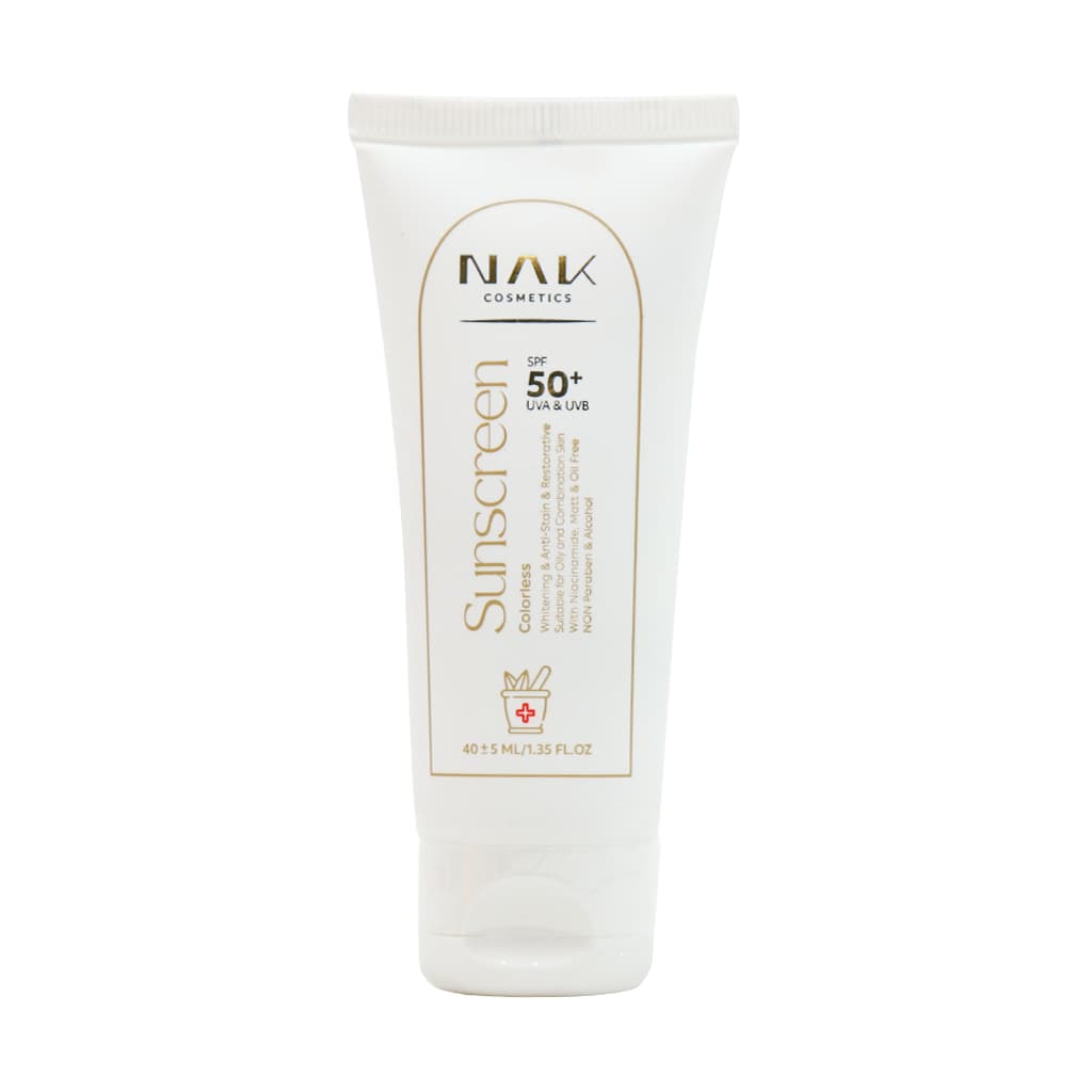کرم ضد آفتاب ضد لک پوست چرب SPF50 ناک 40 میلی لیتر