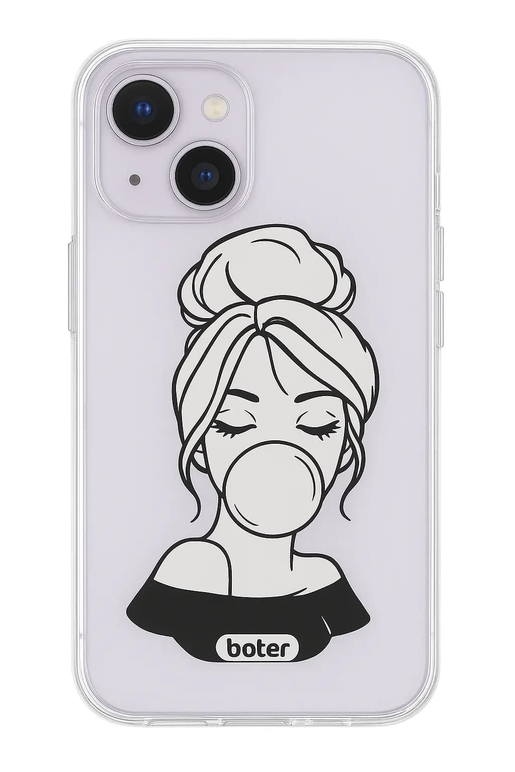 قاب گوشی موبایل boter آینه‌ای طرح‌دار Apple iPhone 13 / iPhone 14 — تصویر ۳