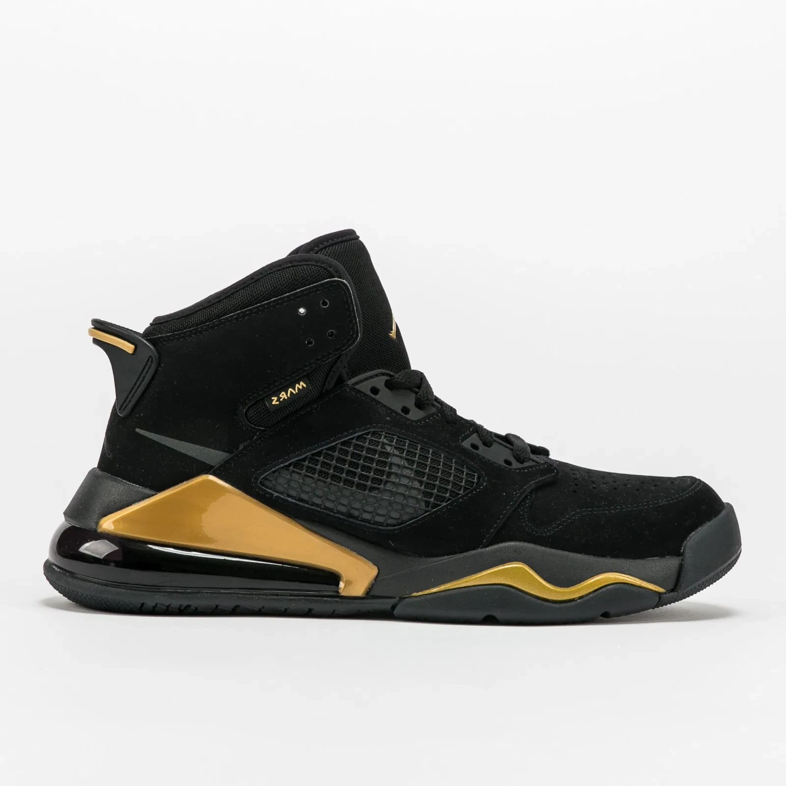 کفش جردن مارس 270 مشکی طلایی Jordan Mars 270 Black Gold
