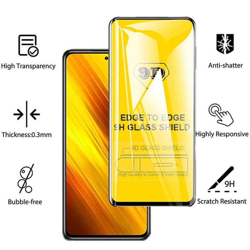 گلس فول فریم شیائومی پوکو X3/X3 pro — تصویر ۲