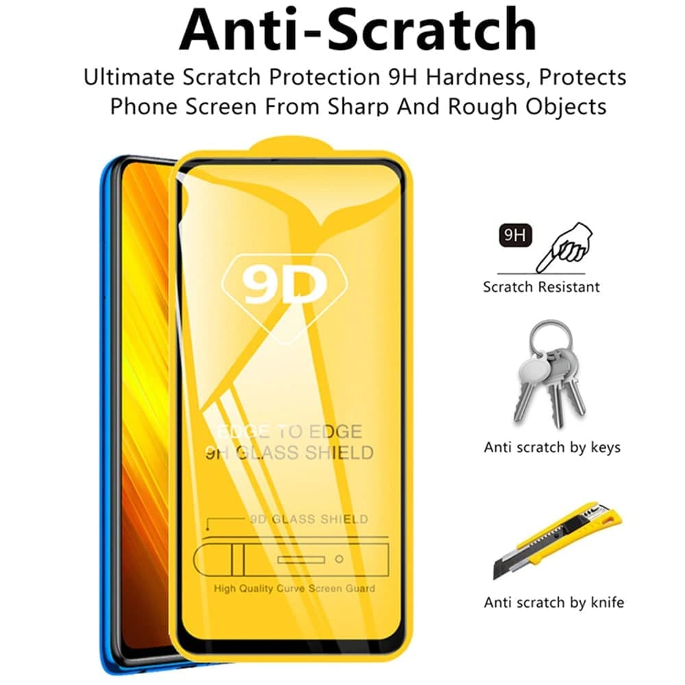 گلس فول فریم شیائومی پوکو X3/X3 pro — تصویر ۴