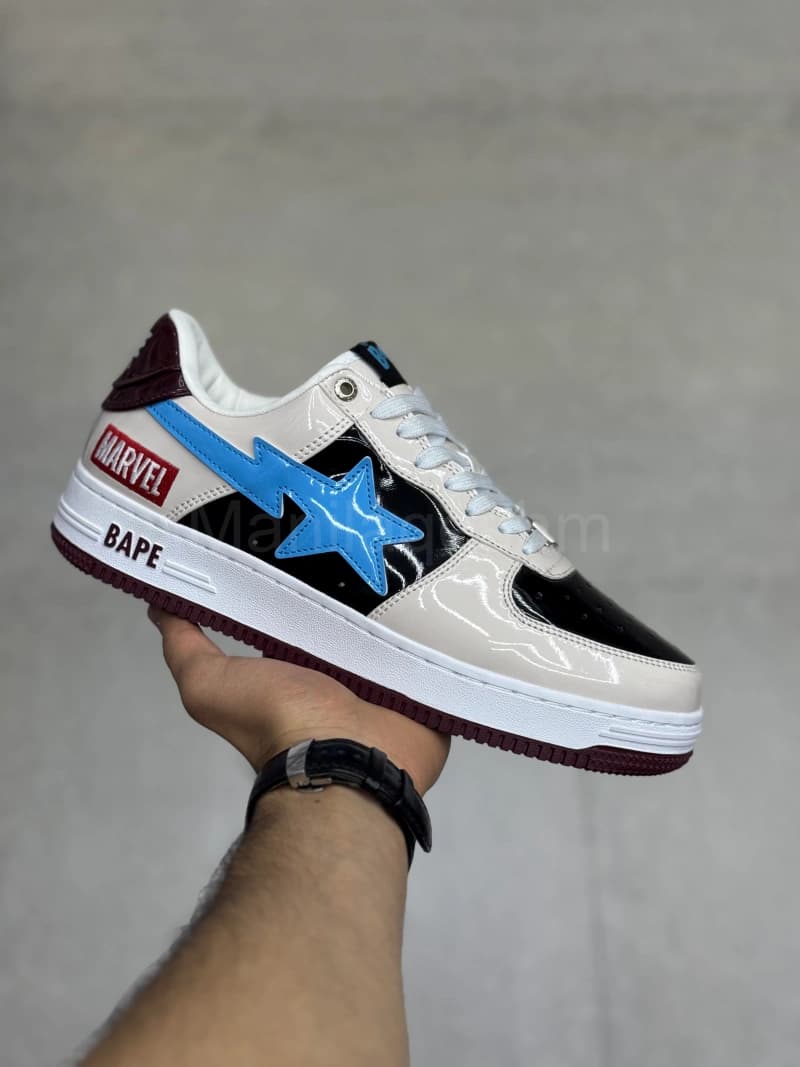 کفش بیپ استا مارول راکت راکون Bape Sta Marvel Rocket Raccoon