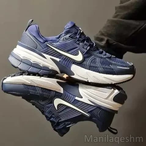 کتونی نایک وی تو کی ران سرمه ای Nike V2K Run
