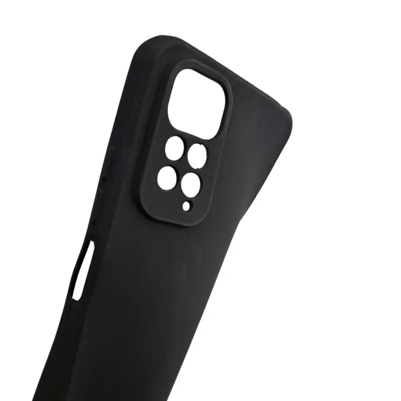 قاب ژله ای ساده مشکی گوشی شیائومی مدل Redmi Note 11 4G / Note 11S — تصویر ۳