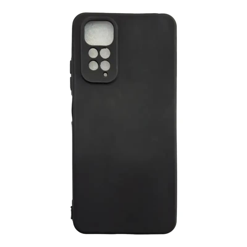 قاب ژله ای ساده مشکی گوشی شیائومی مدل Redmi Note 11 4G / Note 11S