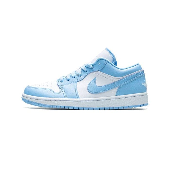 جردن وان لو Jordan 1 Low White Ice Blue