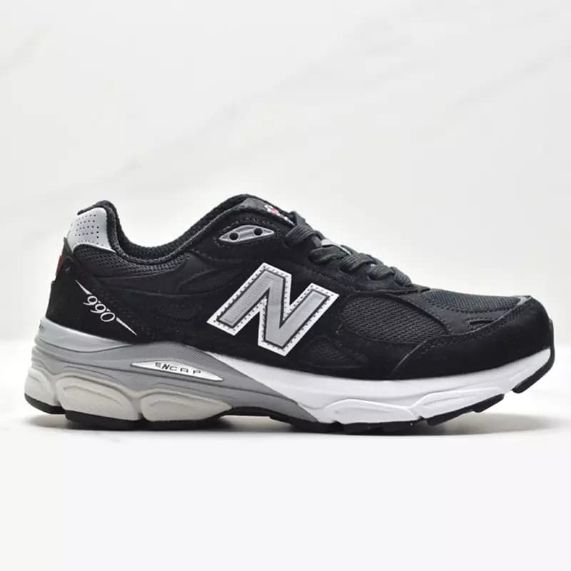 کفش نیوبالانس New Balance 990 v3 MiUSA Black White