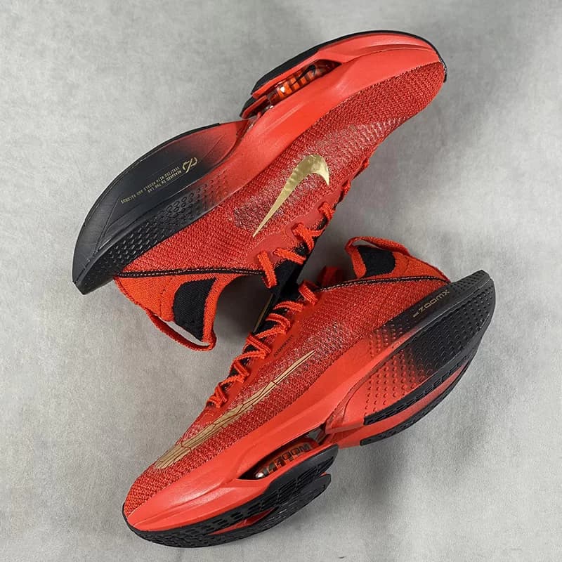 نایک زوم آلفافلای نکست Nike Air Zoom Alphafly Next% 2 Red Black قرمز مشکی — تصویر ۴