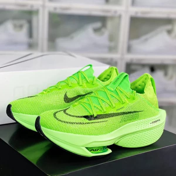 نایک زوم آلفافلای نکست Nike Air Zoom Alphafly Next% 2 Grass Green سبز فسفری — تصویر ۴