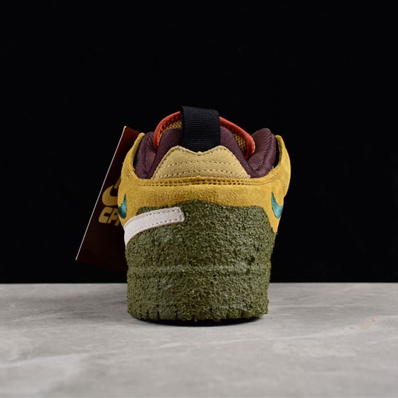 کتونى نایک دانک لو سانشاین Nike CPFM Flea 1 Cactus Plant Flea Market Desert Moss سبز — تصویر ۵