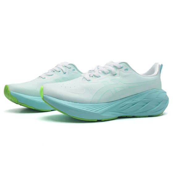 اسیکس نوابلاست Asics NOVABLAST 4 White Illuminate Mint — تصویر ۲