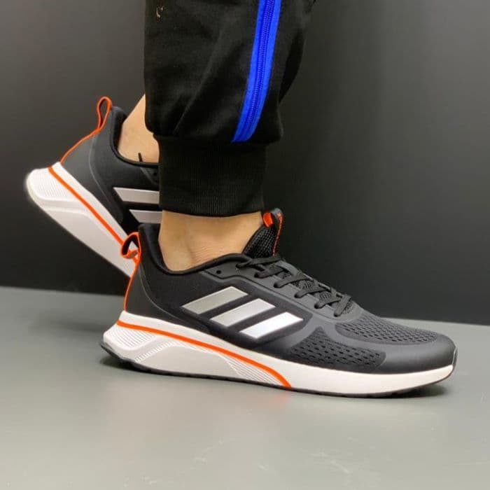 کتانی آدیداس کلود فوم طوسی Adidas Cloudfoam — تصویر ۳