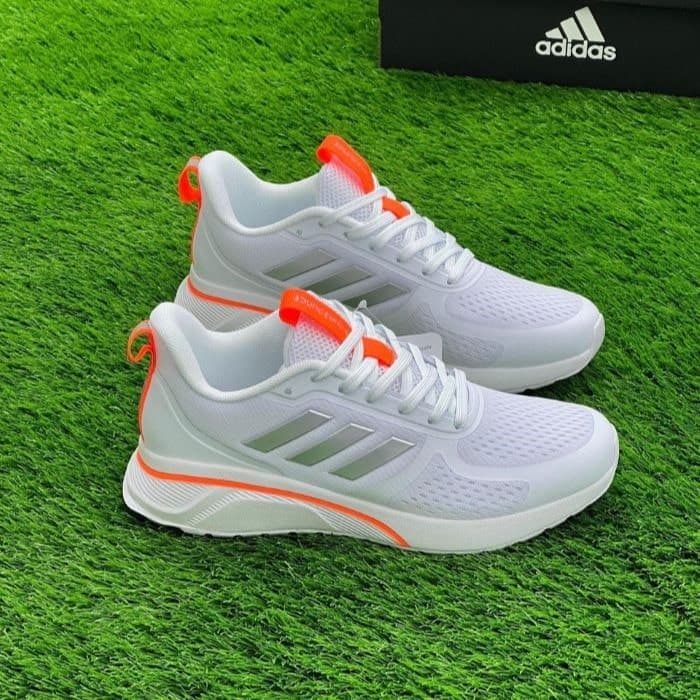 کتانی آدیداس کلود فوم سفید Adidas Cloudfoam