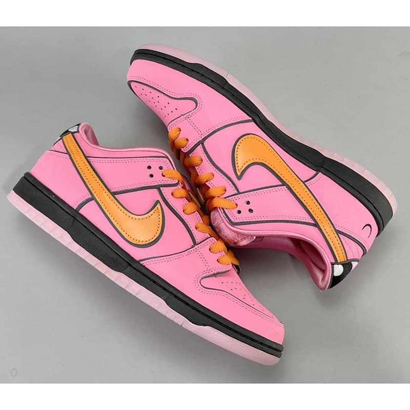نایک اس بی دانک پینک دِ پاورپاف Nike SB Dunk Low The Powerpuff Girls Blossom — تصویر ۴