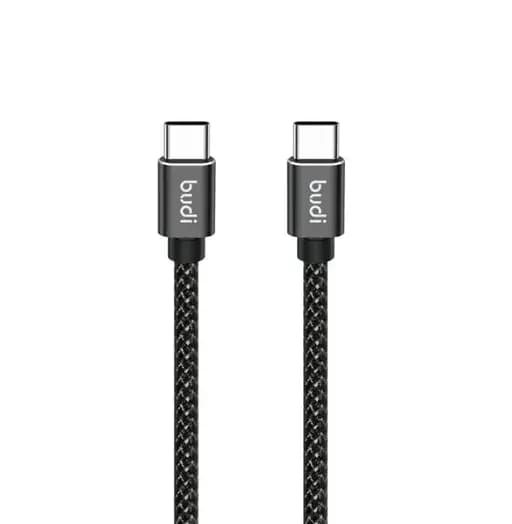 کابل شارژ کنفی USB-C به USB-C بودی مدل DC206TT20B 65W 2M با گارانتی — تصویر ۳