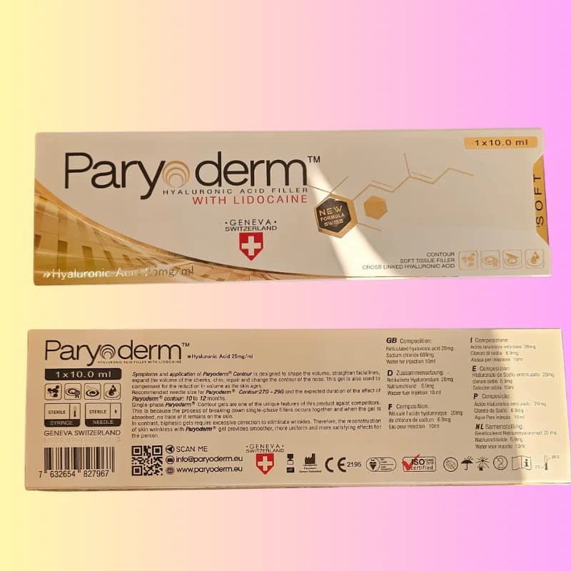 فیلر پاریودرم مدل سافت Paryoderm Soft 10ml