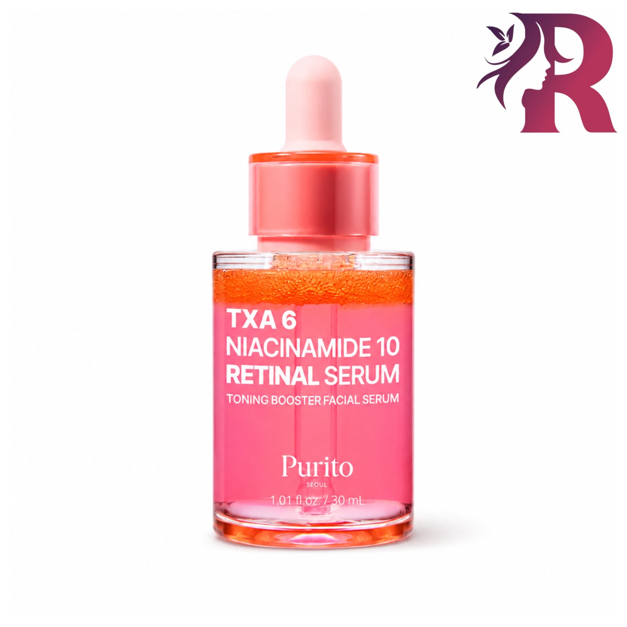سرم ضد لک پیوریتو TXA 6 مدل Niacinamide 10 Retinal