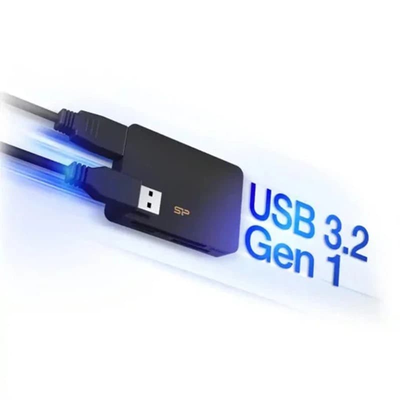 کارت خوان همه کاره از برند سیلیکون پاور با رابط USB 3.2 — تصویر ۴