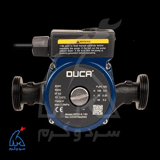 پمپ خطی 1 اینچ XR-25-6-180 – دوکا DUCA — تصویر ۵