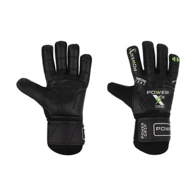 دستکش فوتبال گلری بچه گانه فنردار پاور ایکس PUNCHING ZONE | مشکی — تصویر ۲