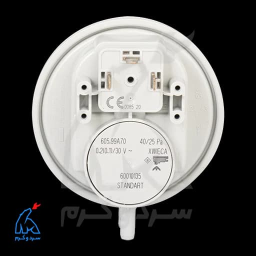 پرشر سوییچ هوا طرح هوبا 25/40 پاسکال — تصویر ۲