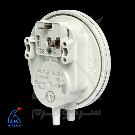 پرشر سوییچ هوا طرح هوبا 50/65 پاسکال – APH — تصویر ۵