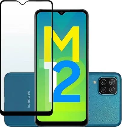 محافظ صفحه نمایش شیشه ای درجه یک Samsung Galaxy M12 Full Cover