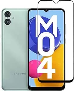 محافظ صفحه نمایش شیشه ای درجه یک Samsung Galaxy M04 Full Cover
